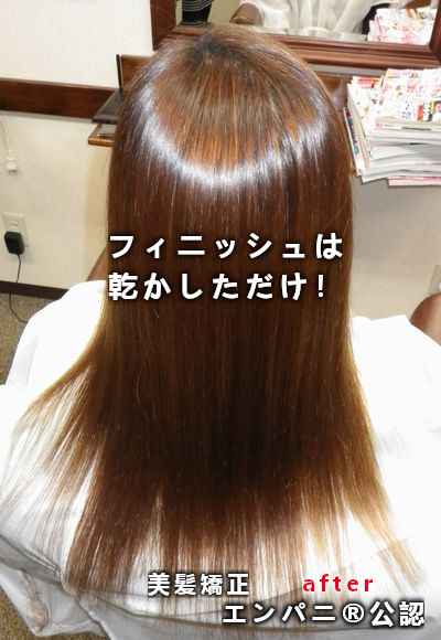 東京美髪研究所承認中野区トリートメント不要美髪矯正